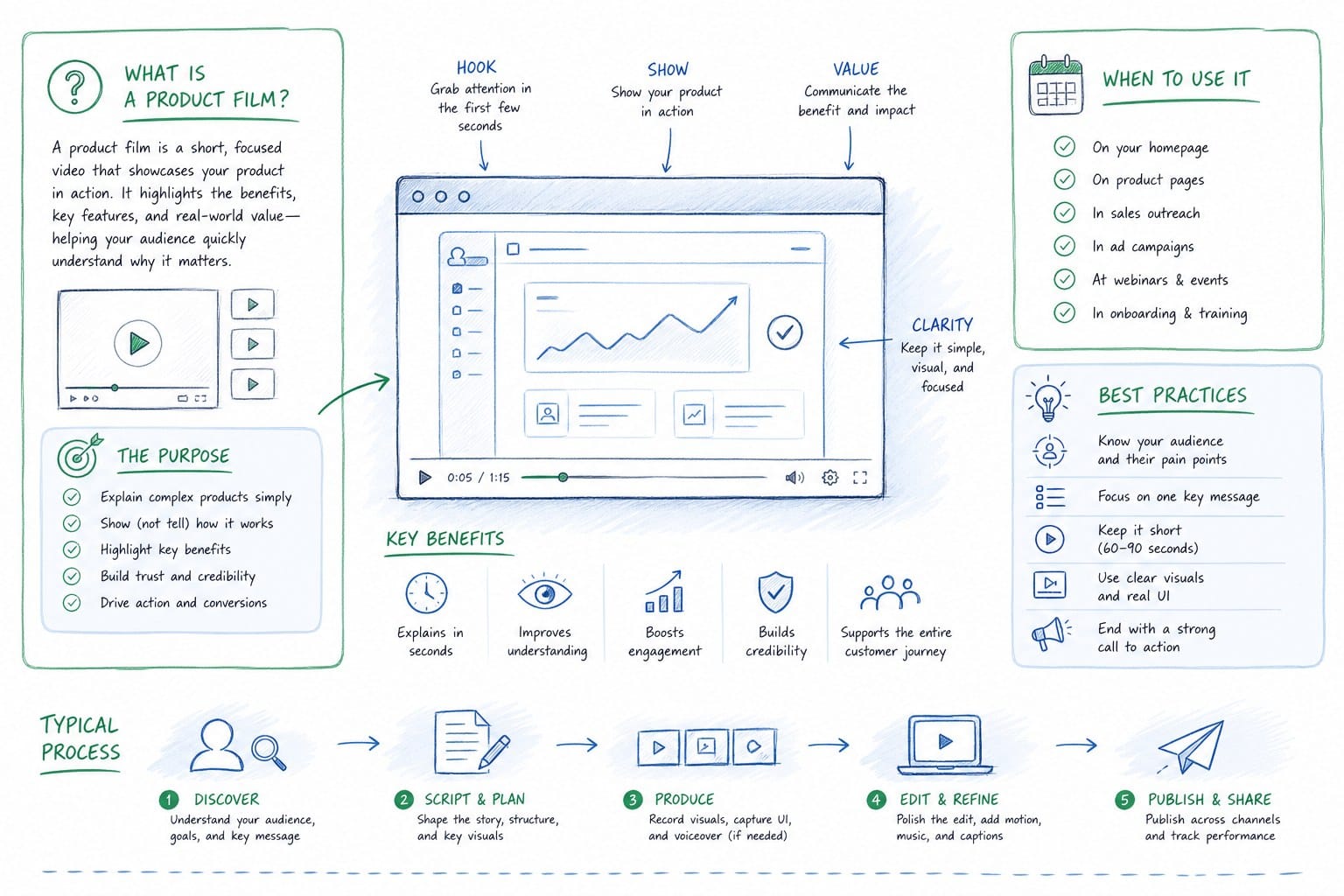 Infographic: What is a product film, exactly
